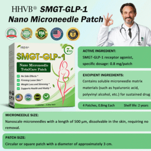 HHVB Nano Microneedle Patch with SMGT-GLP-1