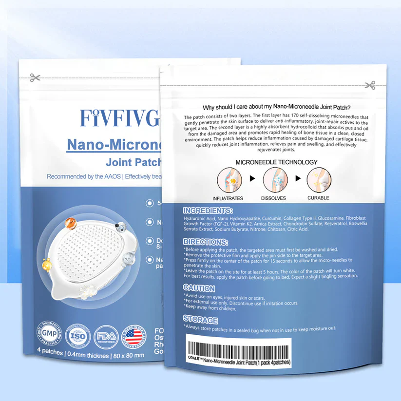 Fivfivgo® Nano-Microneedle Joint Patch 2 Fivfivgo® Nano-Microneedle Joint Patch