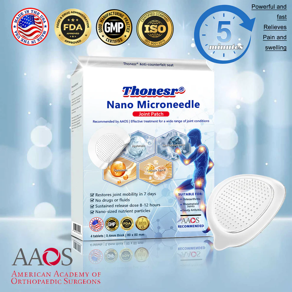 Thonesr® Nano-microneedle joint patch 1 Thonesr® Nano-microneedle joint patch