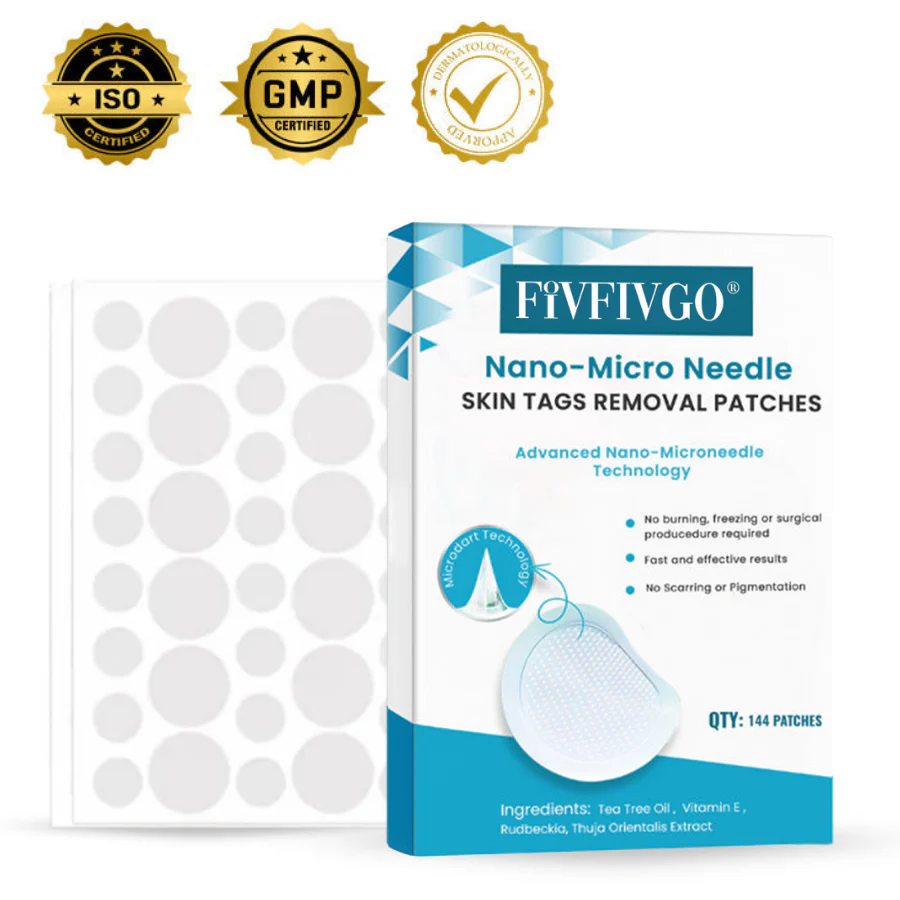 Fivfivgo® Nano-Micro Needle Skin Tags Removal Patches 1 Fivfivgo® Nano-Micro Needle Skin Tags Removal Patches