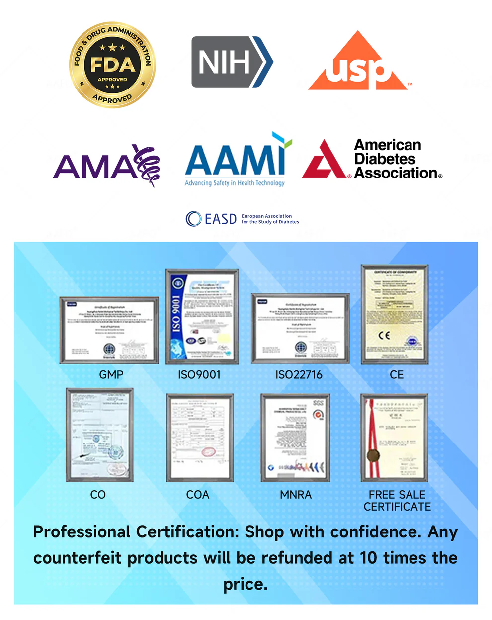 AAFQ® Nano Microneedle Patch 8 AAFQ® Nano Microneedle Patch