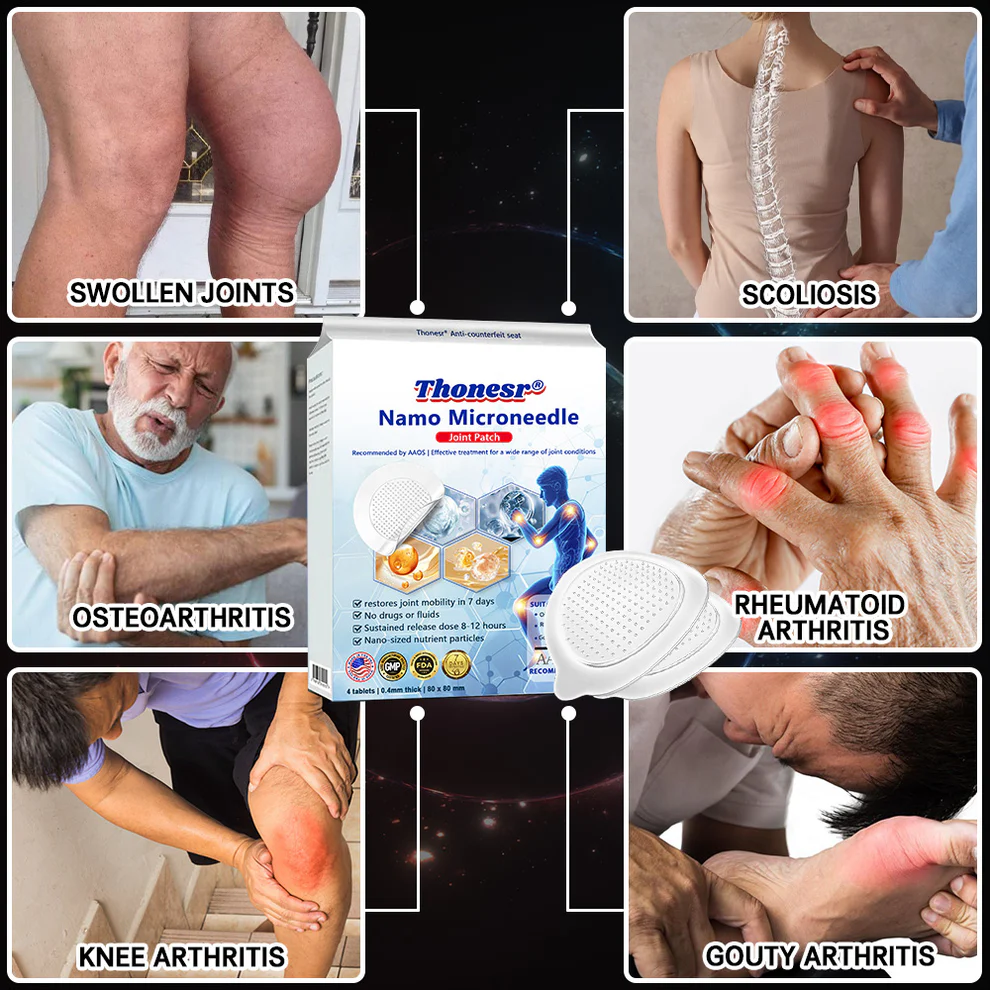 Thonesr® Nano-microneedle joint patch 11 Thonesr® Nano-microneedle joint patch