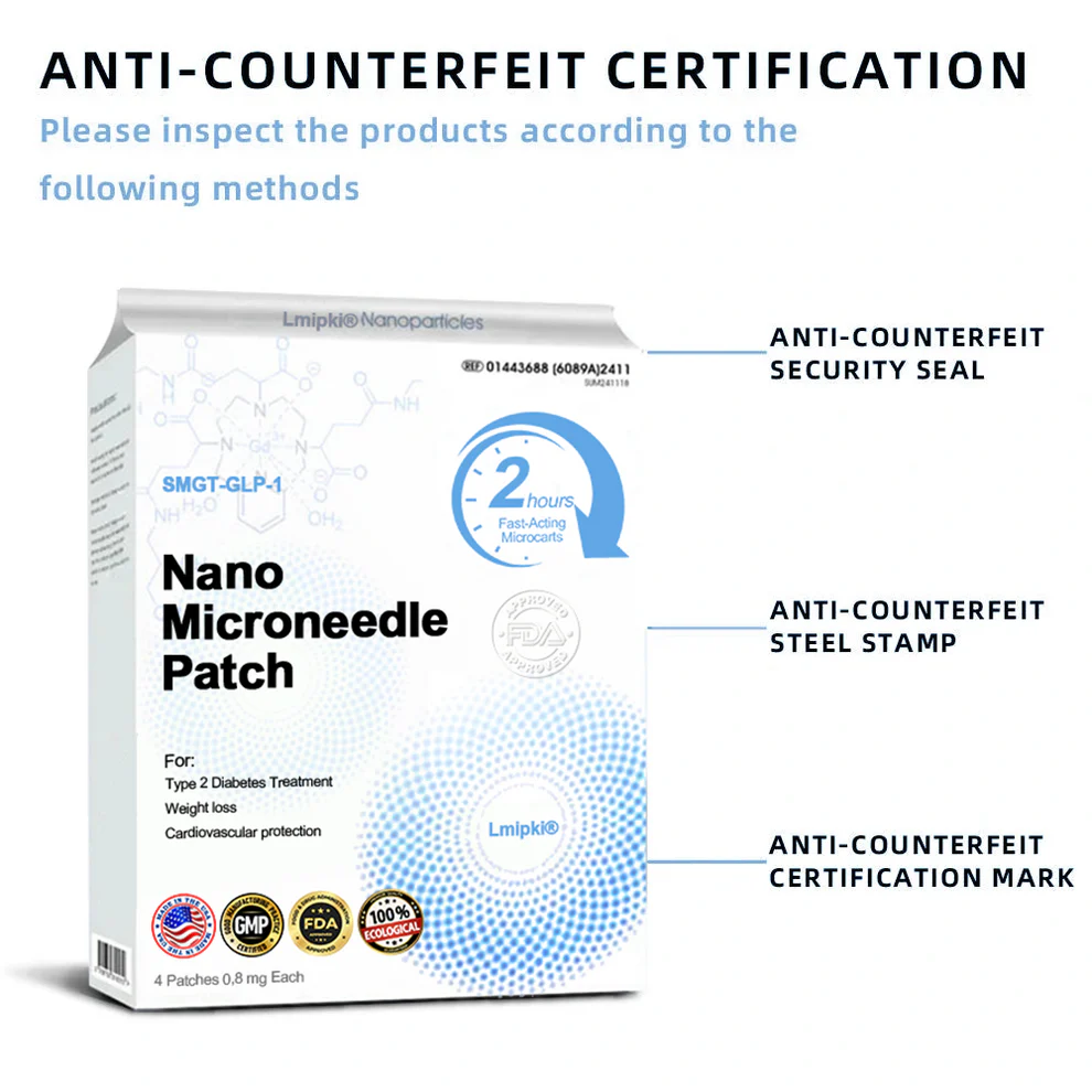 Lmipki® NIDDK-Tirzepatide Nano Microneedle Patch 9 Lmipki® NIDDK-Tirzepatide Nano Microneedle Patch