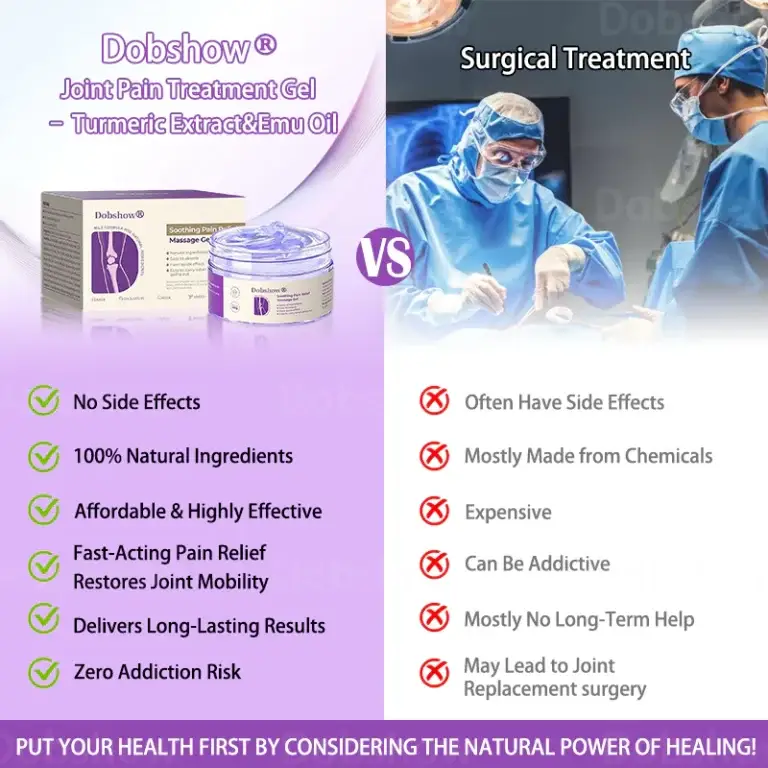 Dobshow® Joint Pain Treatment Gel – Turmeric Extract&Emu Oil 5 Dobshow® Joint Pain Treatment Gel – Turmeric Extract&Emu Oil