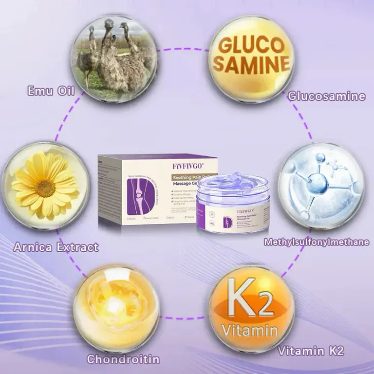 Best Deal Fivfivgo® Turmeric & Emu Oil Arthritis Soothing Pain Relief Gel 3 Fivfivgo® Turmeric & Emu Oil Arthritis Soothing Pain Relief Gel