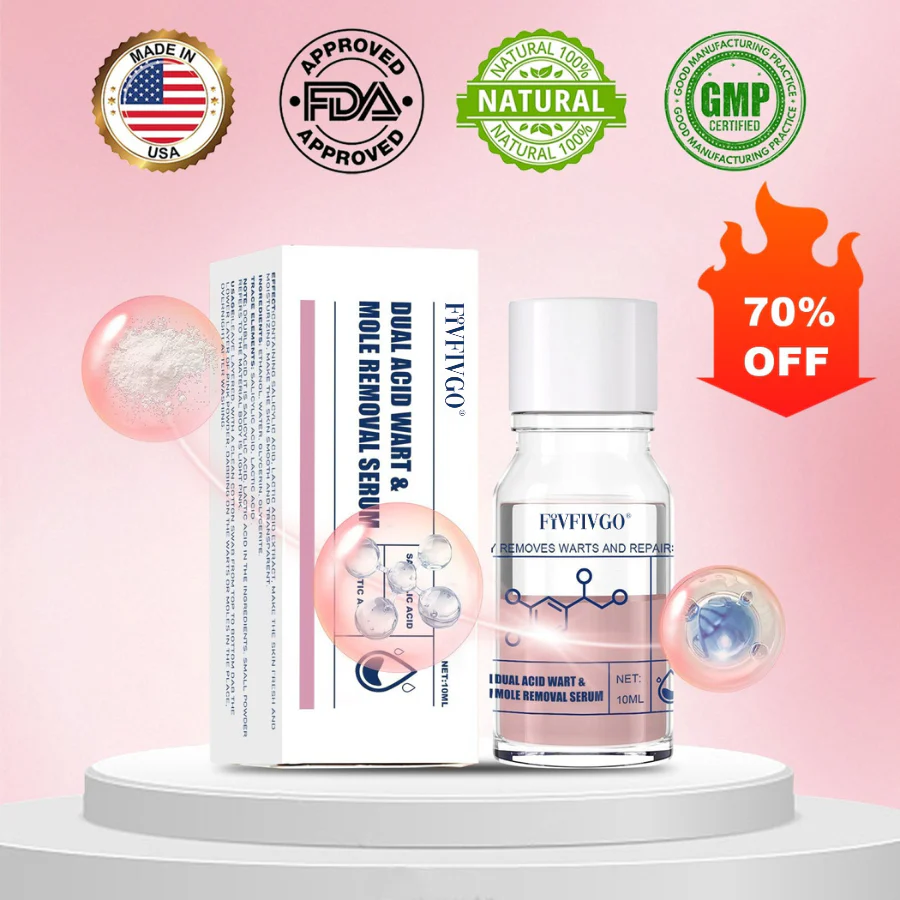 Fivfivgo® Dual Acid Wart & Mole Removal Serum 1 Fivfivgo® Dual Acid Wart & Mole Removal Serum