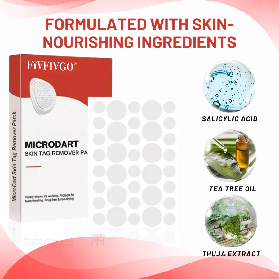Fivfivgo® MicroDart Skin Tag Remover Patch 1 Fivfivgo® MicroDart Skin Tag Remover Patch