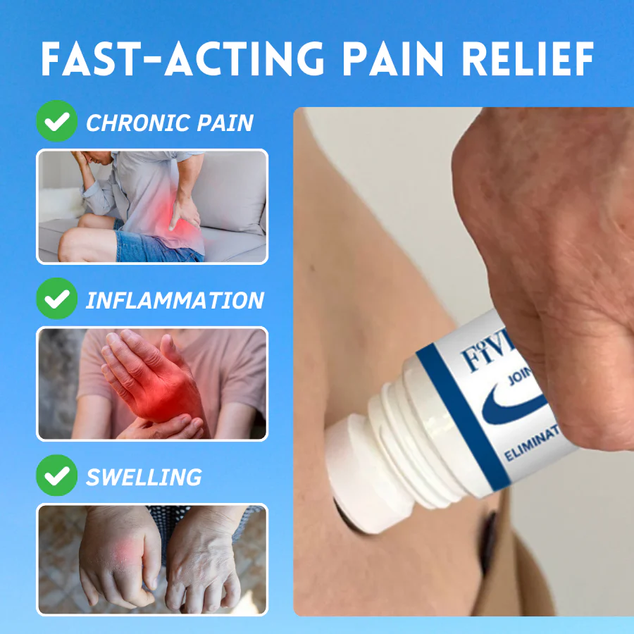 Fivfivgo™ Joint & Muscle Natural Relief Roll-On for Chronic Pain 3 Fivfivgo™ Joint & Muscle Natural Relief Roll-On for Chronic Pain