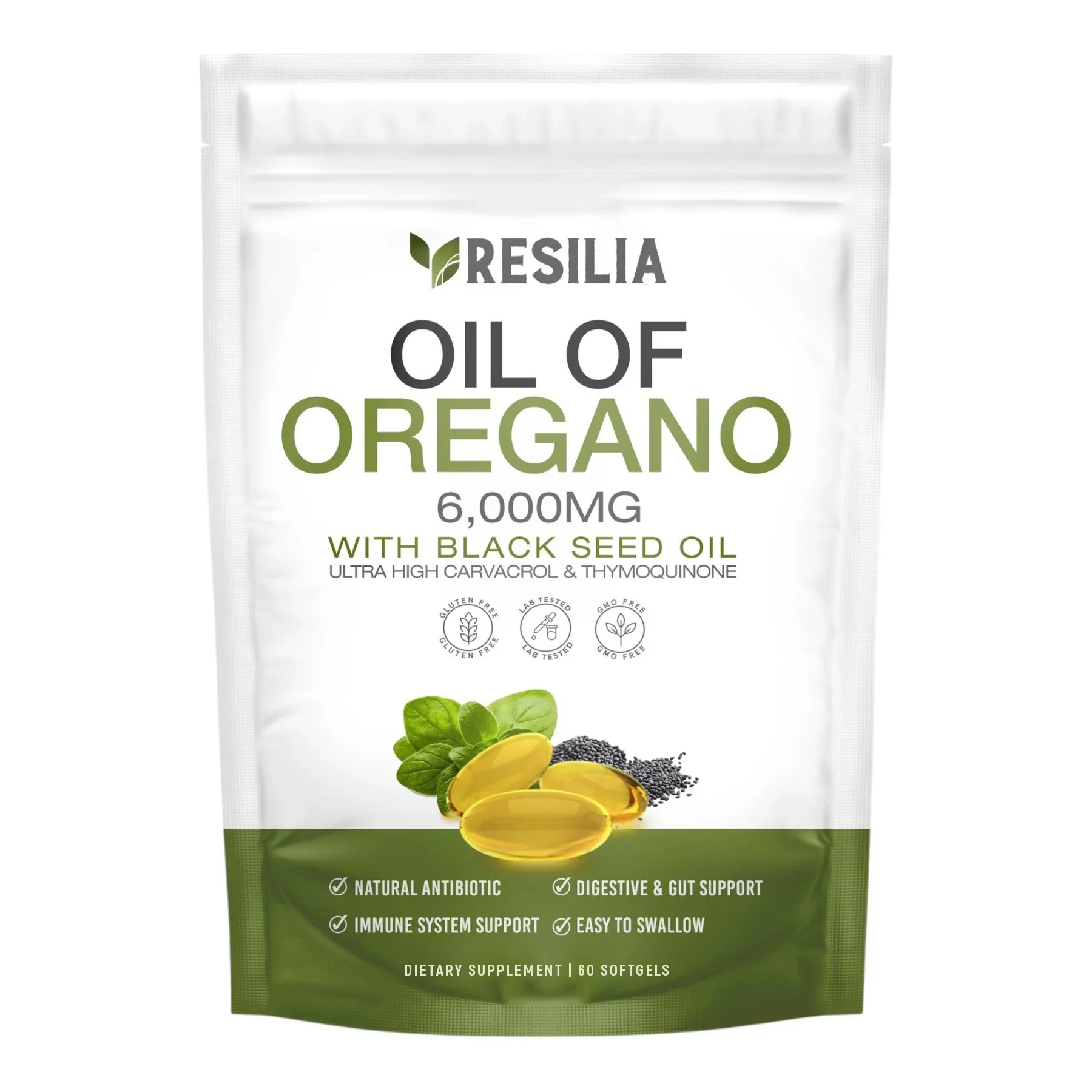 Resilia® Oil Of Oregano Softgels 1 Resilia® Oil Of Oregano Softgels