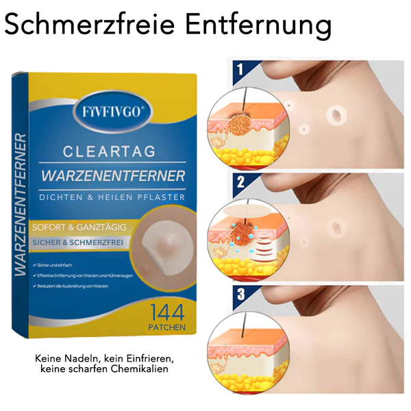 Fivfivgo® ClearTag Wart Remover: Seal & Heal Patches 2 Fivfivgo® ClearTag Wart Remover: Seal & Heal Patches
