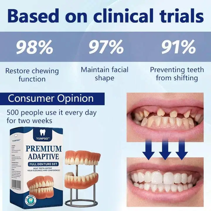 YUNPSO™– Premium Adaptive Dentures 8 YUNPSO™– Premium Adaptive Dentures