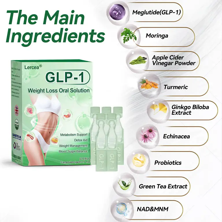 Lercea® GLP-1 Oral Weight Loss Solution Indications 12 Lercea® GLP-1 Oral Weight Loss Solution Indications