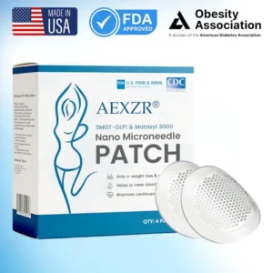 AEXZR® SMGT-GLP1 & Matrixyl 3000 Nano Microneedle Patch