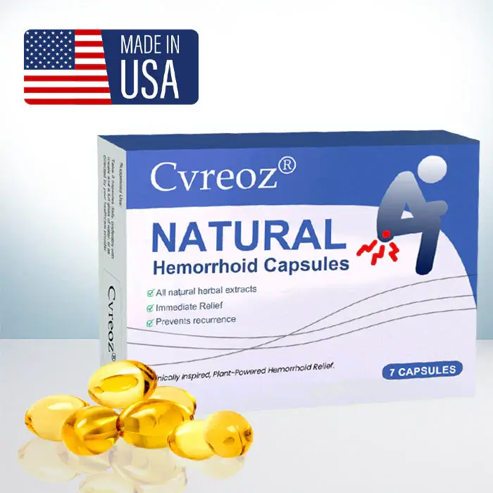 Cvreoz® Natural Hemorrhoid Capsules 6 Cvreoz® Natural Hemorrhoid Capsules