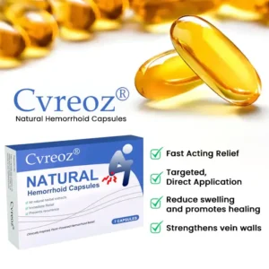 Cvreoz® Natural Hemorrhoid Capsules 11 Cvreoz® Natural Hemorrhoid Capsules