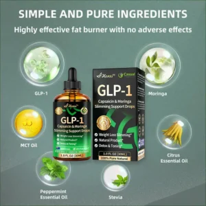 Honxi® GLP-1 Capsaicin & Moringa Slimming Support Drops