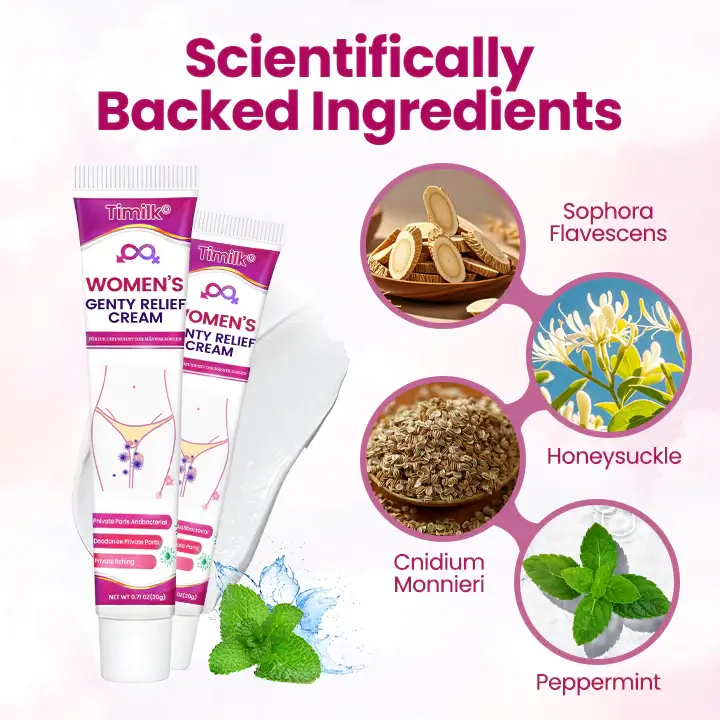 Timilk® Women’s GentY Relief Cream 3 Timilk® Women’s GentY Relief Cream