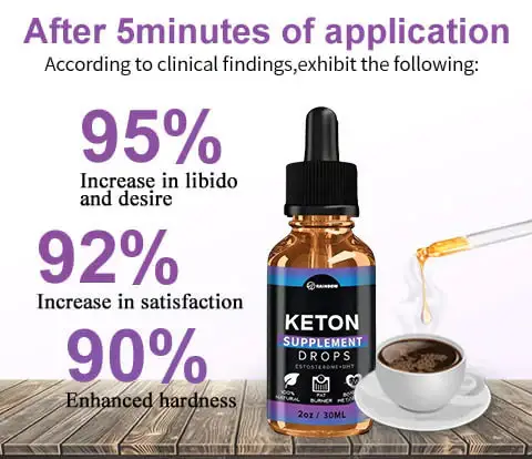 Raindew® Ketontillskott droppar 5 Raindew® Ketontillskott droppar