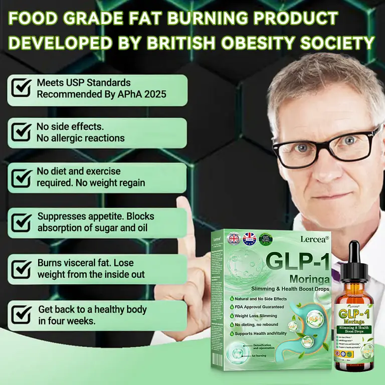Lercea® GLP-1 Moringa Slimming & Health Boost Drops 7 Lercea® GLP-1 Moringa Slimming & Health Boost Drops