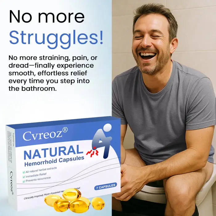 Cvreoz® Natural Hemorrhoid Capsules 2 Cvreoz® Natural Hemorrhoid Capsules