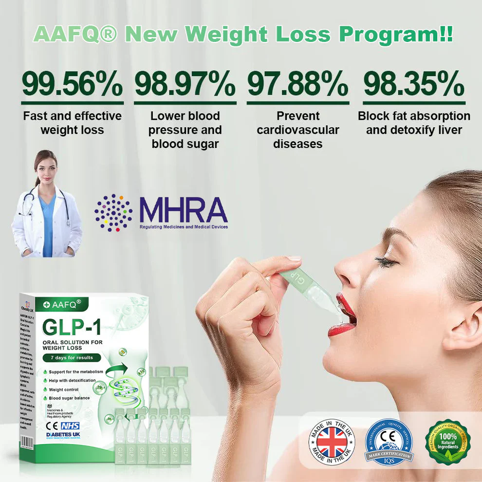 AAFQ® GLP-1 Weight Loss Oral Solution 2 AAFQ® GLP-1 Weight Loss Oral Solution