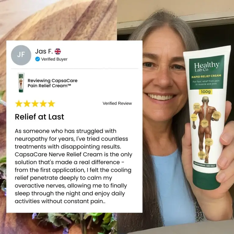 CapsaCare Neuropathy Relief Cream™ 3 CapsaCare Neuropathy Relief Cream™