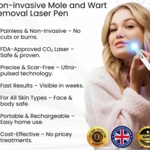 DermaZap™ Non-Invasive Mole and Wart Removal Laser Pen 11 DermaZap™ Non-Invasive Mole and Wart Removal Laser Pen