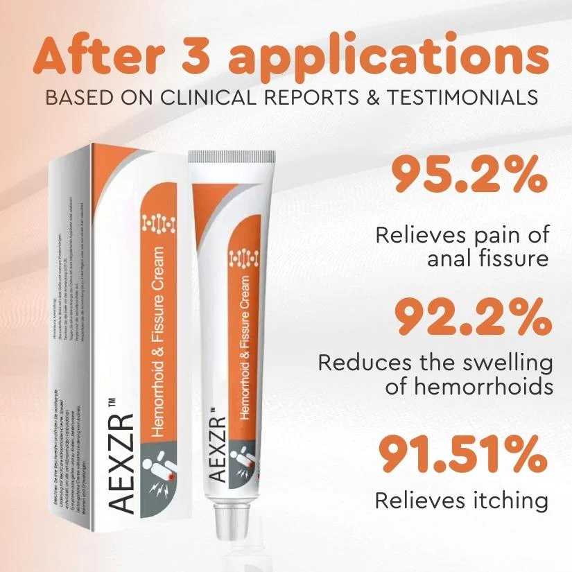 AEXZR™ Hemorrhoid & Fissure Cream 2 AEXZR™ Hemorrhoid & Fissure Cream