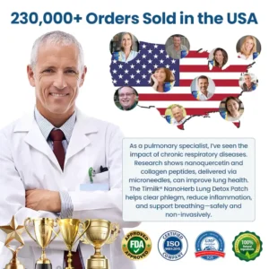 Timilk® NanoHerb Lung Detox Patch 10 Timilk® NanoHerb Lung Detox Patch