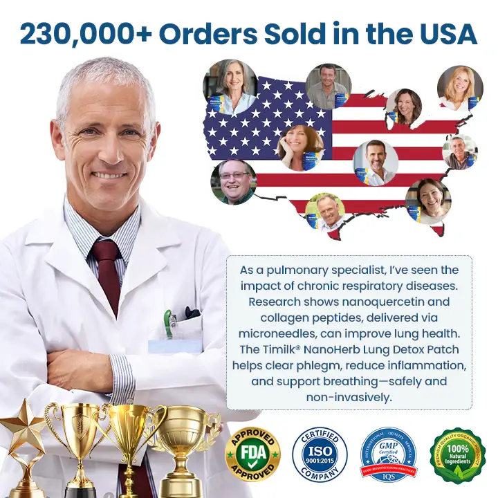 Timilk® NanoHerb Lung Detox Patch 2 Timilk® NanoHerb Lung Detox Patch