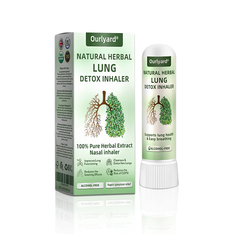 Ourlyard® Natural Herbal Lung Detox Inhaler 14 Ourlyard® Natural Herbal Lung Detox Inhaler