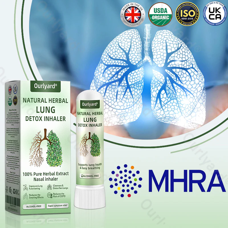 Ourlyard® Natural Herbal Lung Detox Inhaler 15 Ourlyard® Natural Herbal Lung Detox Inhaler