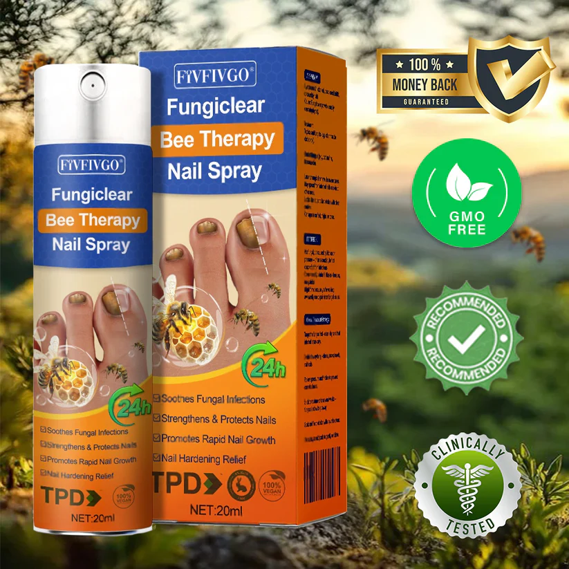 Fivfivgo® Fungiclear Bee Therapy Nail Spray 1 Fivfivgo® Fungiclear Bee Therapy Nail Spray
