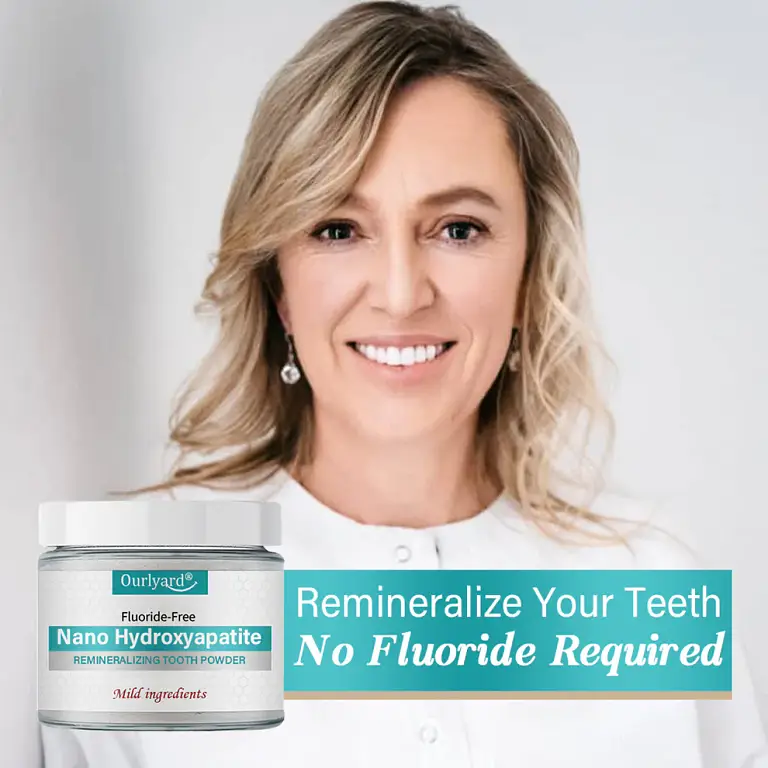 Ourlyard® Fluoride-Free Nano Hydroxyapatite Tooth Powder 7 Ourlyard® Fluoride-Free Nano Hydroxyapatite Tooth Powder