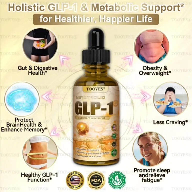 TOOYES® GLP-1 Slimming & Health Boost Drops Food-grade fat burner 8 TOOYES® GLP-1 Slimming & Health Boost Drops Food-grade fat burner