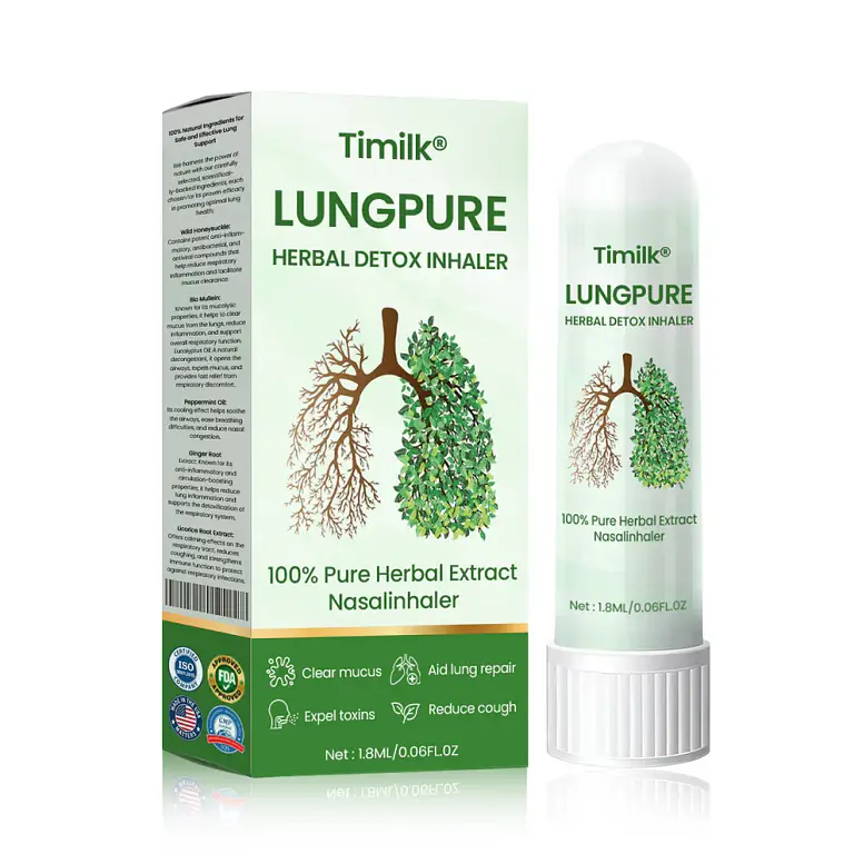 Timilk® LungPure Herbal Detox Inhaler 1 Timilk® LungPure Herbal Detox Inhaler