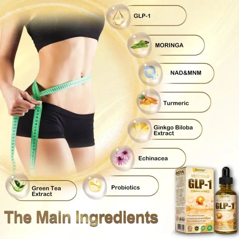 TOOYES® GLP-1 Slimming & Health Boost Drops Food-grade fat burner 7 TOOYES® GLP-1 Slimming & Health Boost Drops Food-grade fat burner