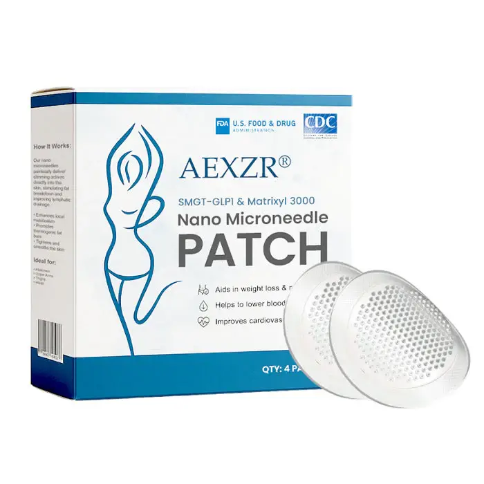 AEXZR® SMGT-GLP1 & Matrixyl 3000 Nano Microneedle Patch 12 AEXZR® SMGT-GLP1 & Matrixyl 3000 Nano Microneedle Patch