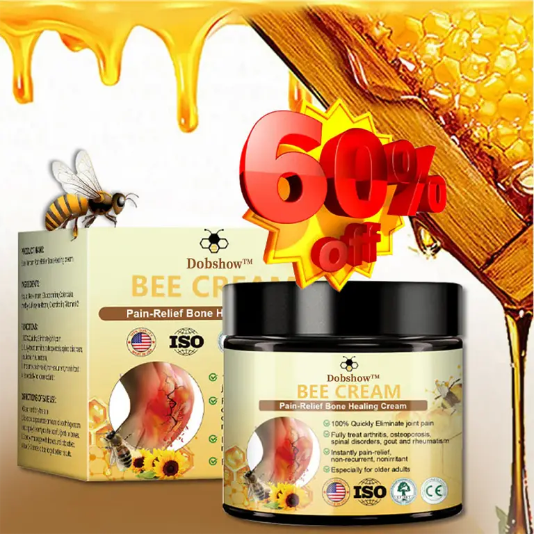 Dobshow™ Bee-Venom Pain-Relief Bone Healing Cream 1 Dobshow™ Bee-Venom Pain-Relief Bone Healing Cream