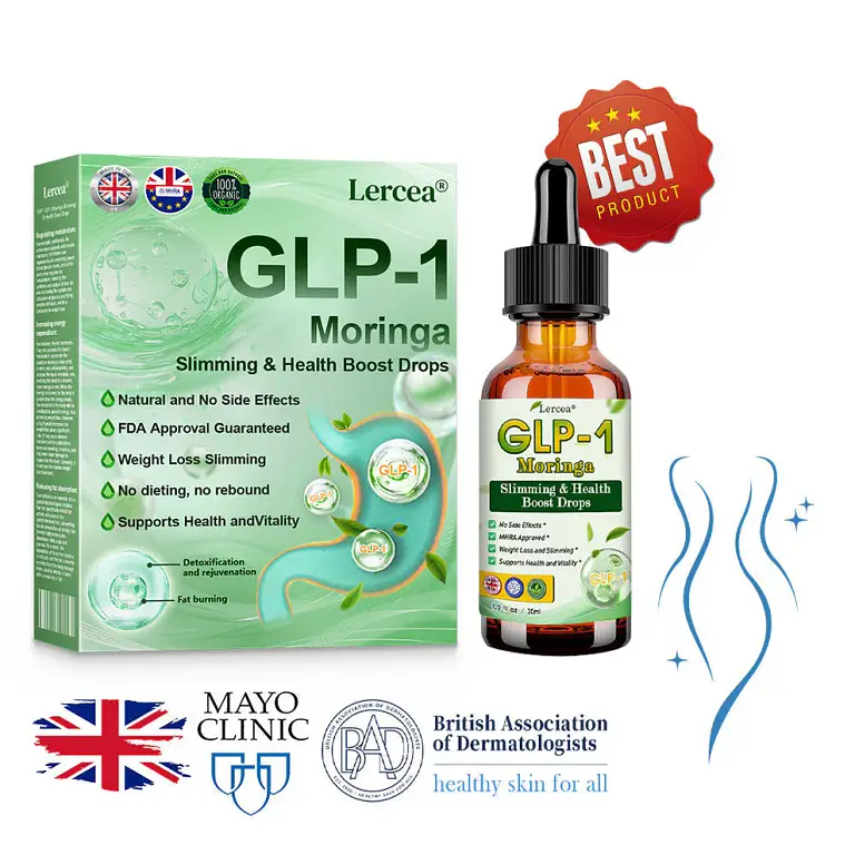 Lercea® GLP-1 Moringa Slimming & Health Boost Drops 2 Lercea® GLP-1 Moringa Slimming & Health Boost Drops