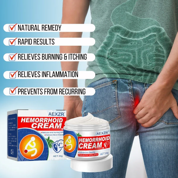 AEXZR™ Hemorrhoid & Fissure Cream 4 AEXZR™ Hemorrhoid & Fissure Cream