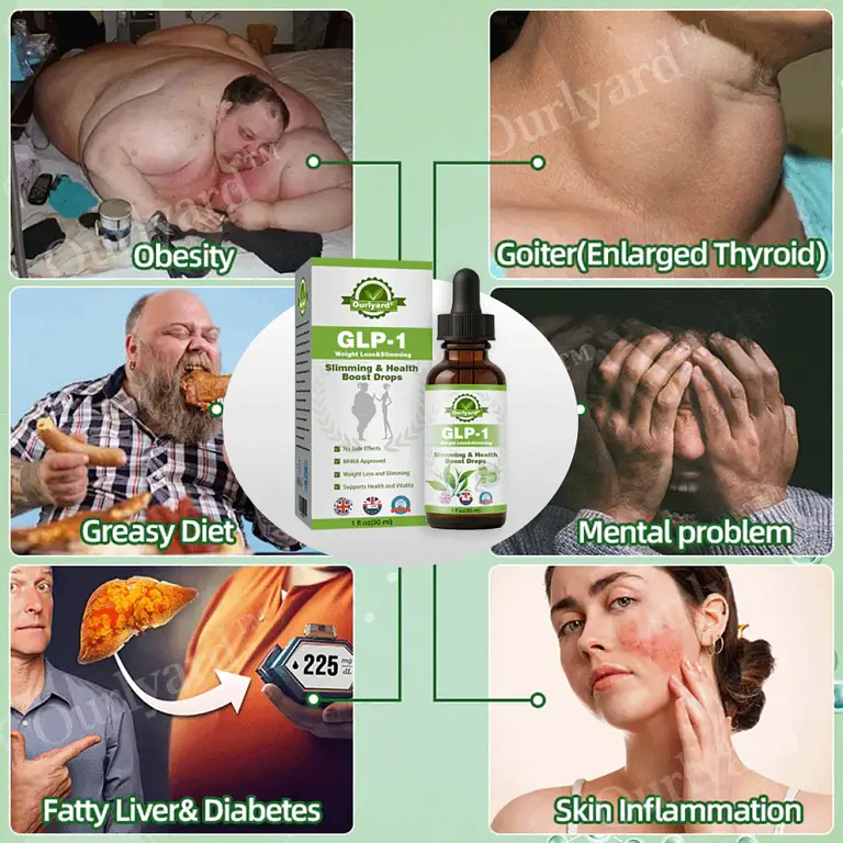 Ourlyard® GLP-1 Slimming & Health Boost Drops 11 Ourlyard® GLP-1 Slimming & Health Boost Drops