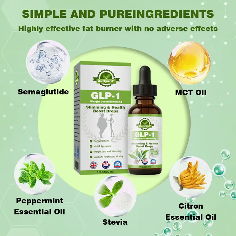 Ourlyard® GLP-1 Slimming & Health Boost Drops 10 Ourlyard® GLP-1 Slimming & Health Boost Drops