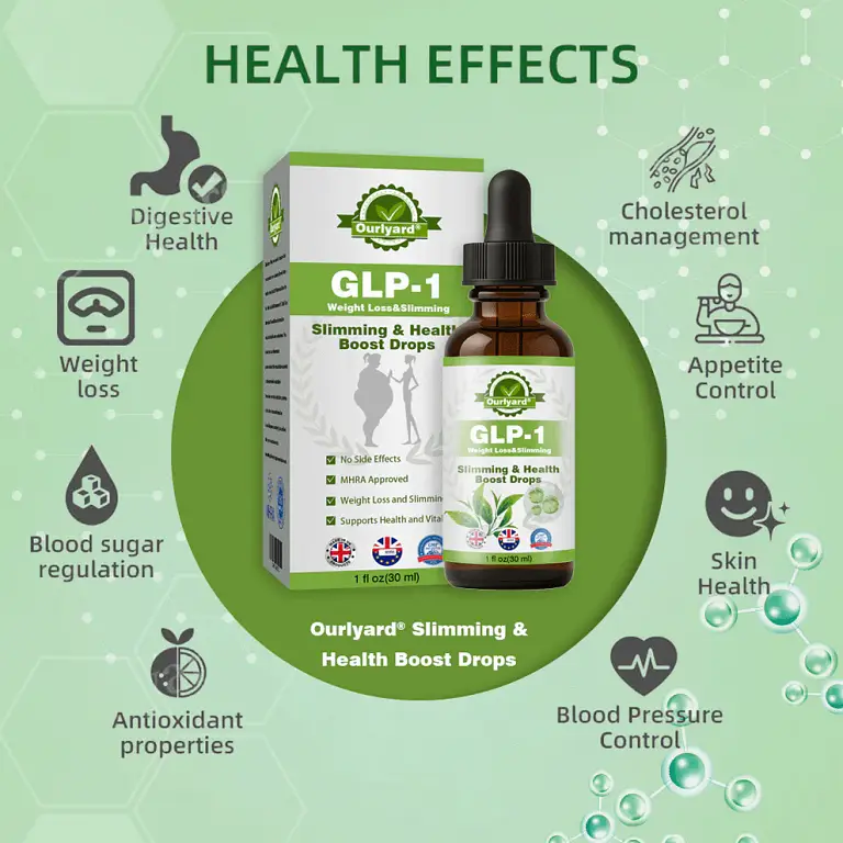 Ourlyard® GLP-1 Slimming & Health Boost Drops 8 Ourlyard® GLP-1 Slimming & Health Boost Drops