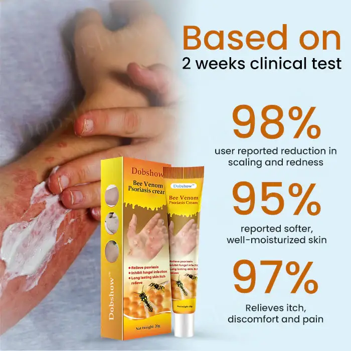 Dobshow™ Bee Venom Psoriasis Cream 7 Dobshow™ Bee Venom Psoriasis Cream