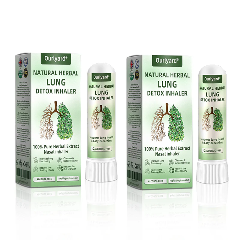 Ourlyard® Natural Herbal Lung Detox Inhaler 12 Ourlyard® Natural Herbal Lung Detox Inhaler