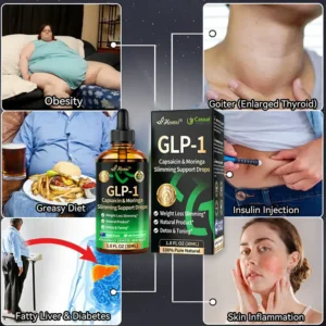 Honxi® GLP-1 Capsaicin & Moringa Slimming Support Drops