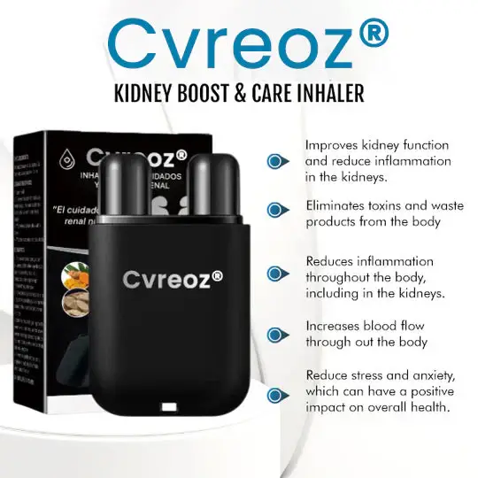 Cvreoz® Kidney Boost & Care Inhaler 3 Cvreoz® Kidney Boost & Care Inhaler