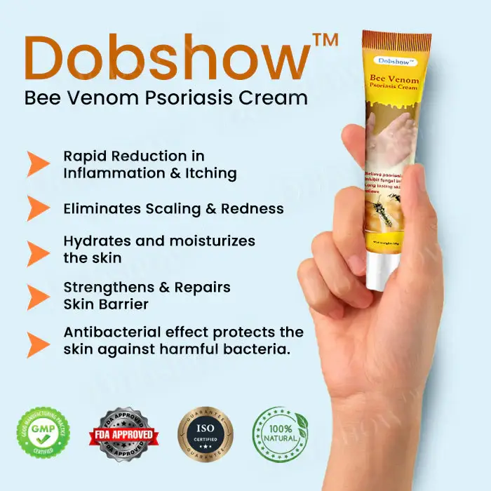 Dobshow™ Bee Venom Psoriasis Cream 6 Dobshow™ Bee Venom Psoriasis Cream