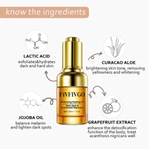 Fivfivgo™ Whitening Peeling Oil for Dark Spot & Acanthosis Nigricans 16 Fivfivgo™ Whitening Peeling Oil for Dark Spot & Acanthosis Nigricans